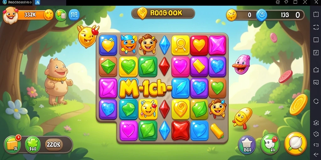 Tampilan gameplay seru dalam 33ZK dengan karakter dan animasi menarik.