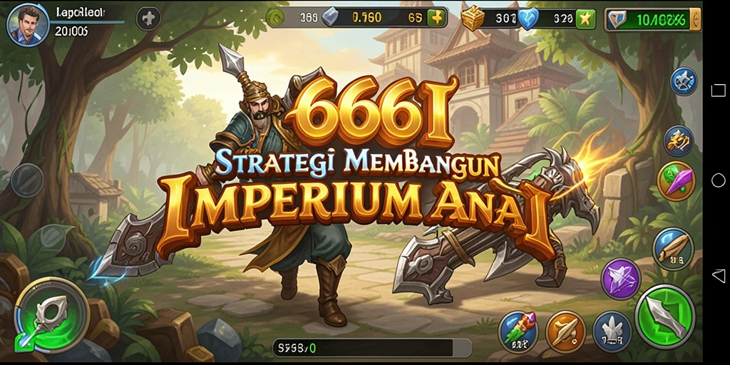 Tampilan gameplay menegangkan dalam 666I dengan berbagai taktik strategi.