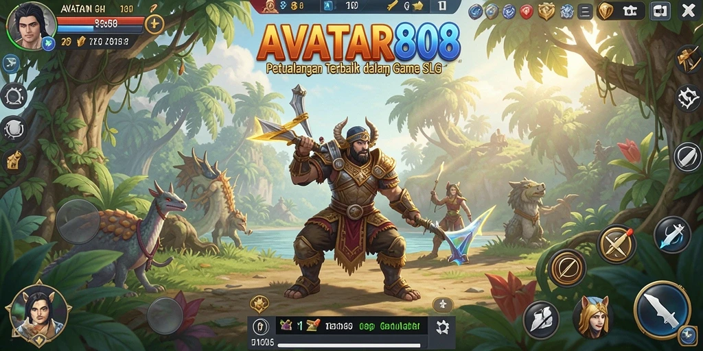 Tampilan gameplay seru dari AVATAR808 yang penuh strategi.