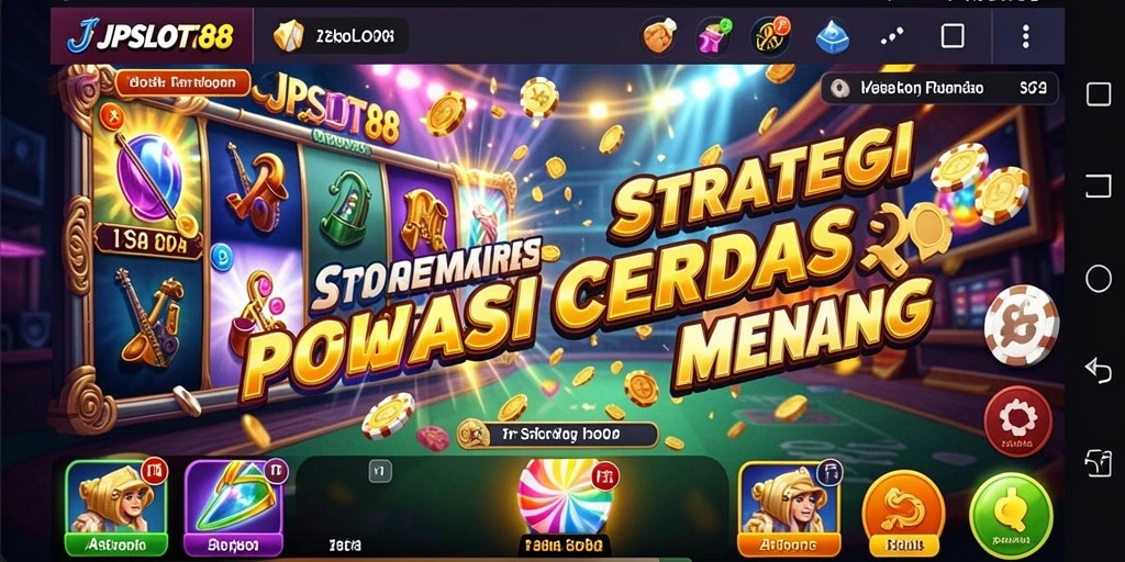 Tampilan gameplay strategi yang mengasyikkan di JPSLOT88.