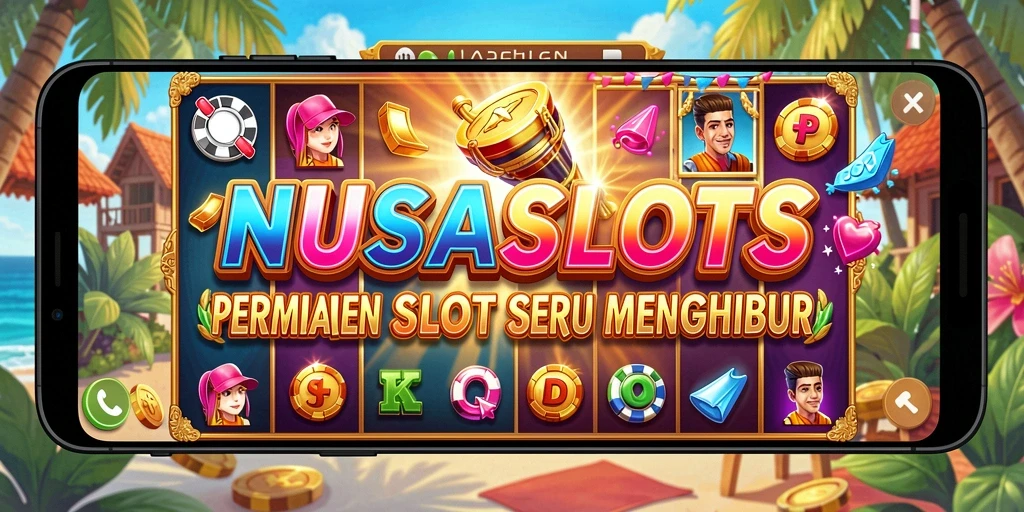 Screenshot gameplay NUSASLOTS yang menampilkan mesin slot menarik.