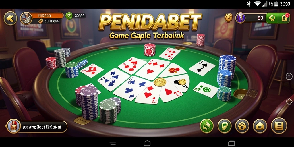 Screenshot gameplay PENIDABET yang seru dan menantang.