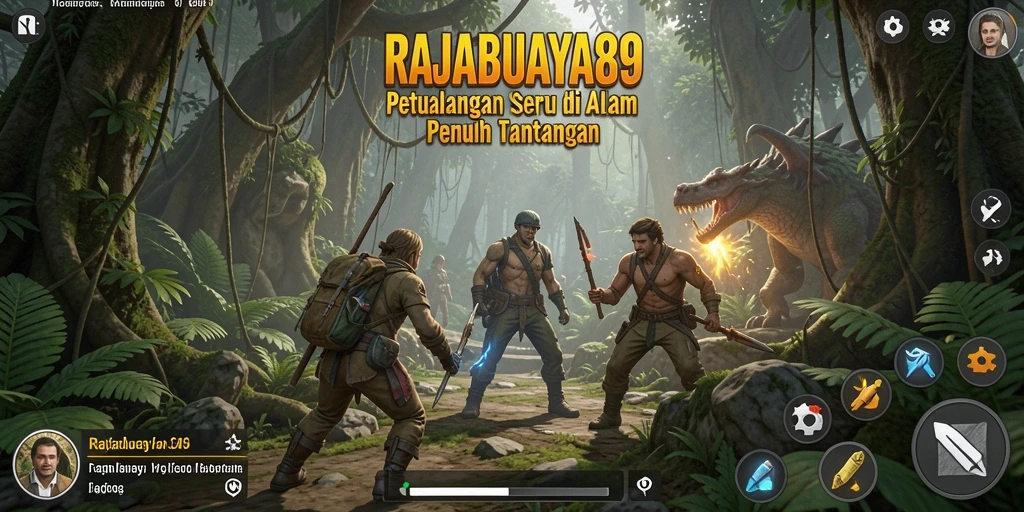 Tampilan gameplay petualangan mendebarkan di RAJABUAYA89.