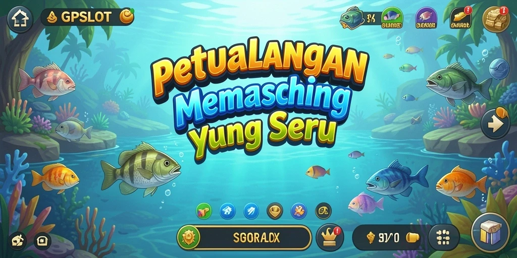 Tampilan gameplay SGPSLOT yang menarik dengan aksi memancing seru.